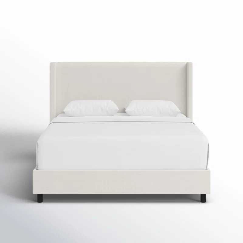 Hanson Upholstered Wingback Bed | Wayfair North America