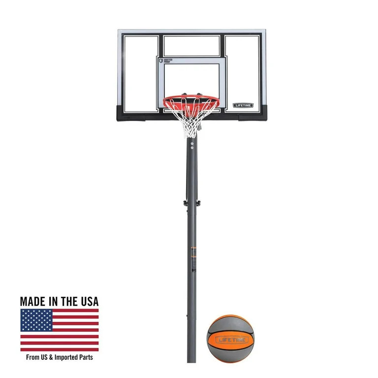 Lifetime New Adjustable In-Ground Basketball Hoop (54-inch Polycarbonate) - 90962 | Walmart (US)