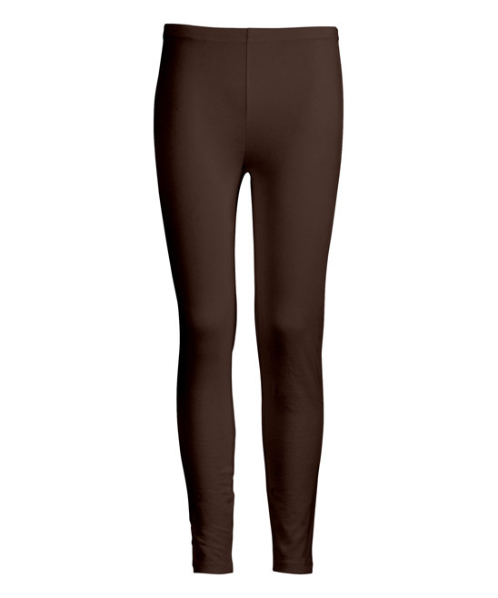 Lily Women's Leggings BROWN - Brown Leggings - Women & Plus | Zulily