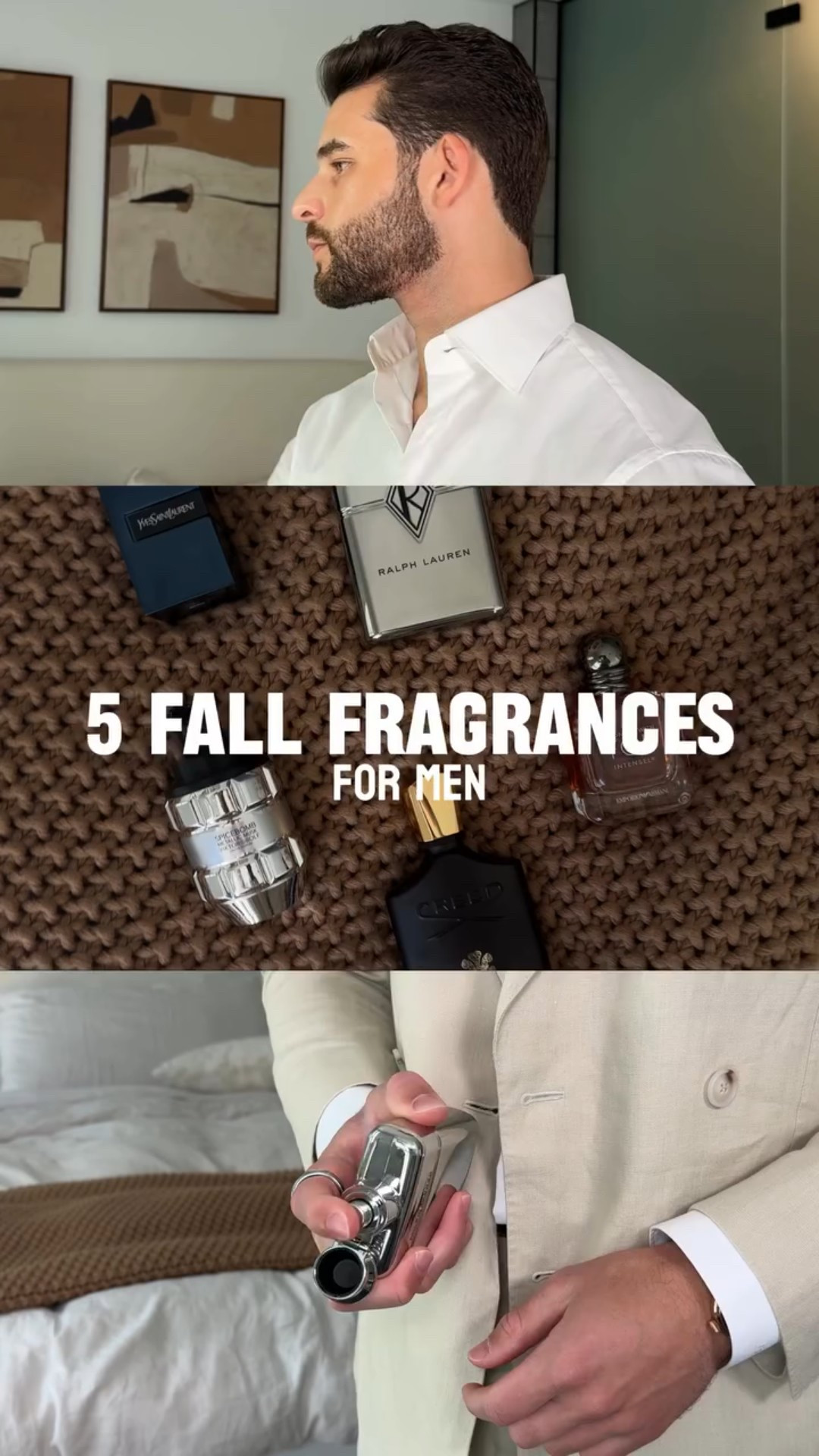 5 Fall fragrances for men. Which one are you going with? 


#mensgrooming #fall #fragrance #cologne