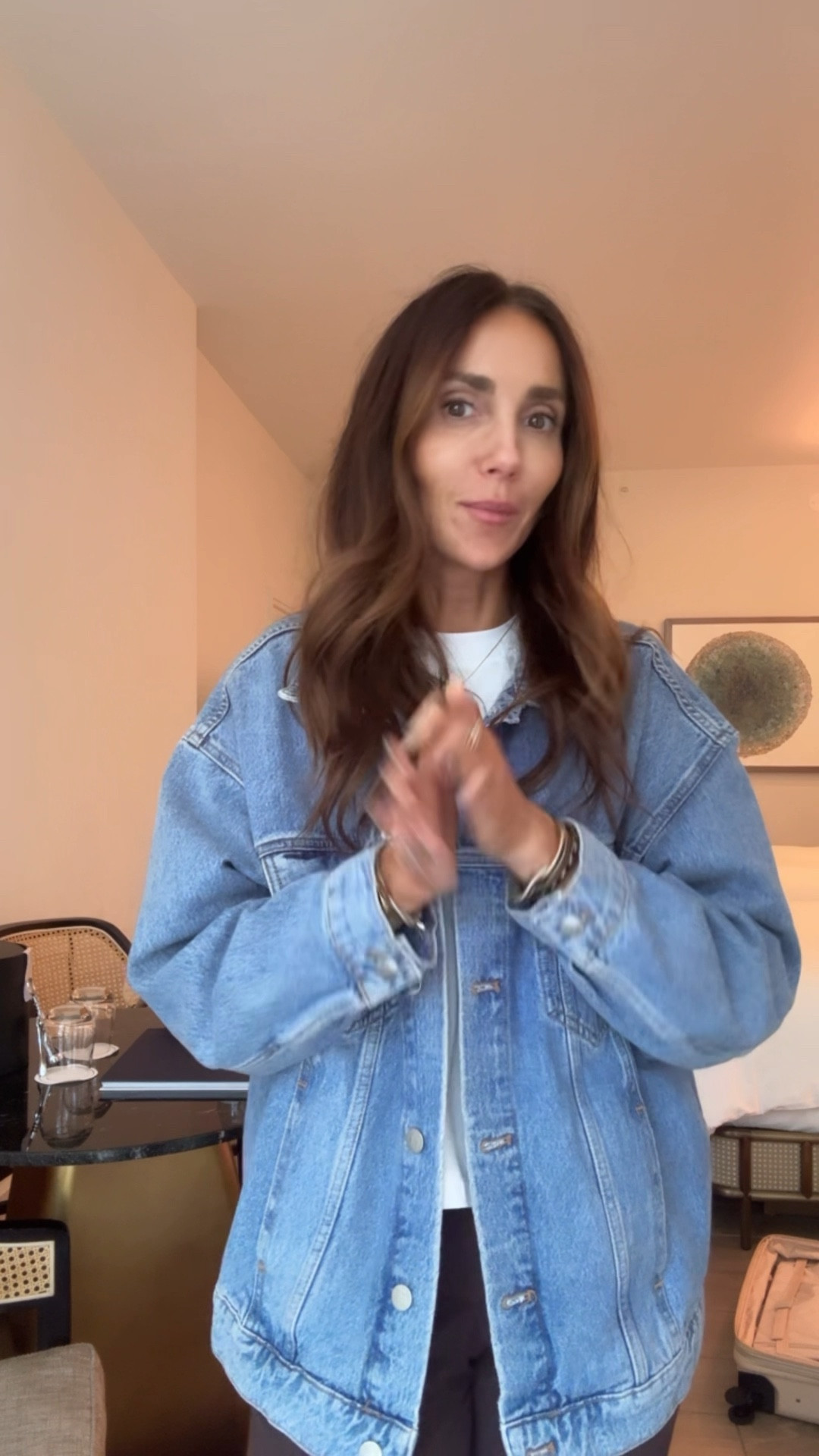 Travel outfit . I’m wearing xs in jacket and tee, 0 in pants. These are apparently top rated travel pants, they do not wrinkle, do not get baggy. Your comfy dress as if you were wearing sweatpants, but looks more polished.

#LTKTravel #LTKActive #LTKFindsUnder100