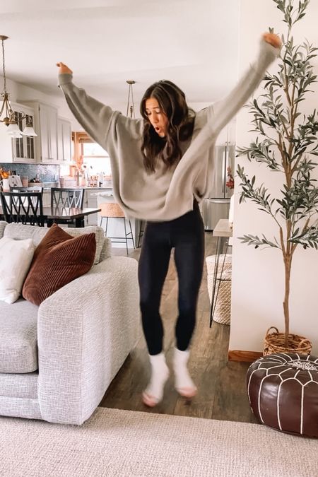 Oversized sweater & leggings
Living room home decor 

Faux tree, couch 
Area rug, wool rug 
Free people
Tube socks
Throw pillows, pillow covers
Amazon fashion 
Amazon finds 
Slumberland 

#LTKhome #LTKstyletip #LTKSeasonal