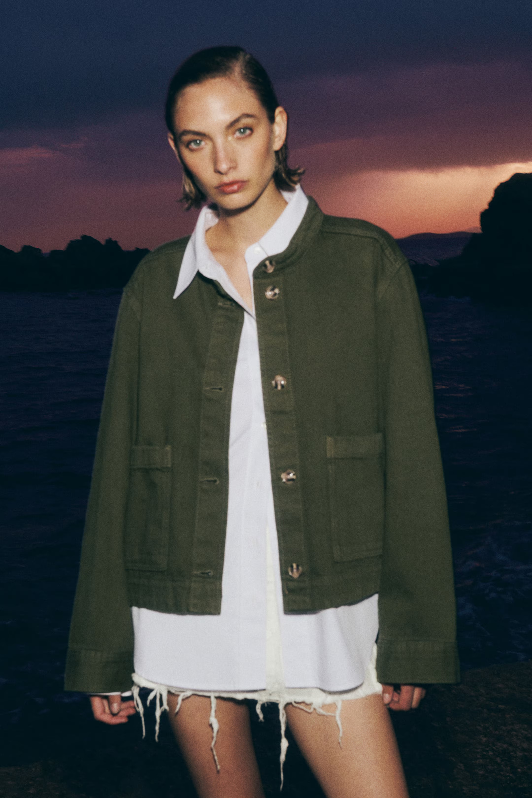 Twill jacket | H&M (UK, MY, IN, SG, PH, TW, HK)