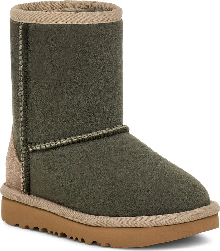 Kids' Classic Short II Water Resistant Genuine Shearling Boot | Nordstrom Rack