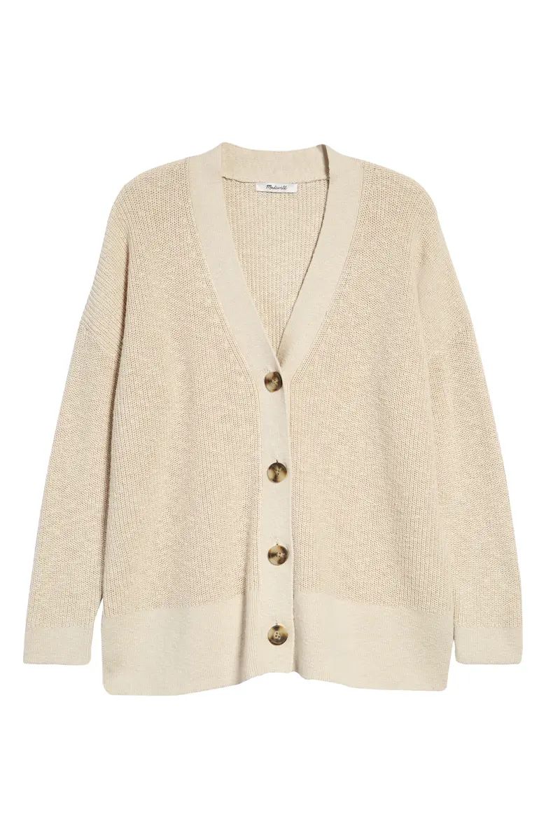 Madewell Lovell Cotton Cardigan | Nordstrom | Nordstrom