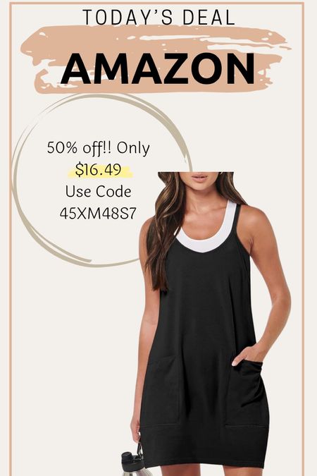 Just ordered this deal in a size small! Amazon promo deal of the day! 

#LTKsalealert #LTKActive #LTKfindsunder50