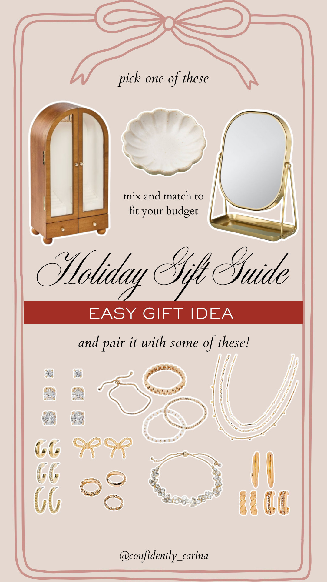 Super easy gift idea for her! Pick a jewelry holder and add some new pieces!

gifts for her, gift guide, jewelry gift, easy gift, gifts under $25 

 #LTKCyberWeek #LTKGiftGuide #LTKHoliday