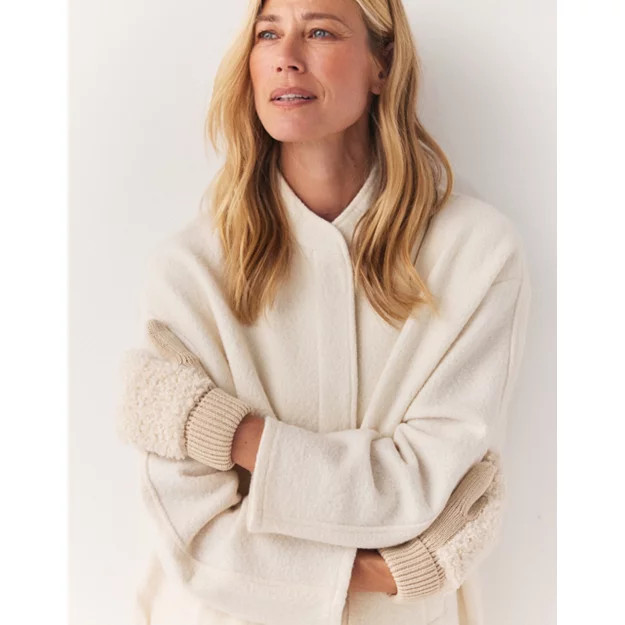 Teddy Knitted Mittens | The White Company (UK)