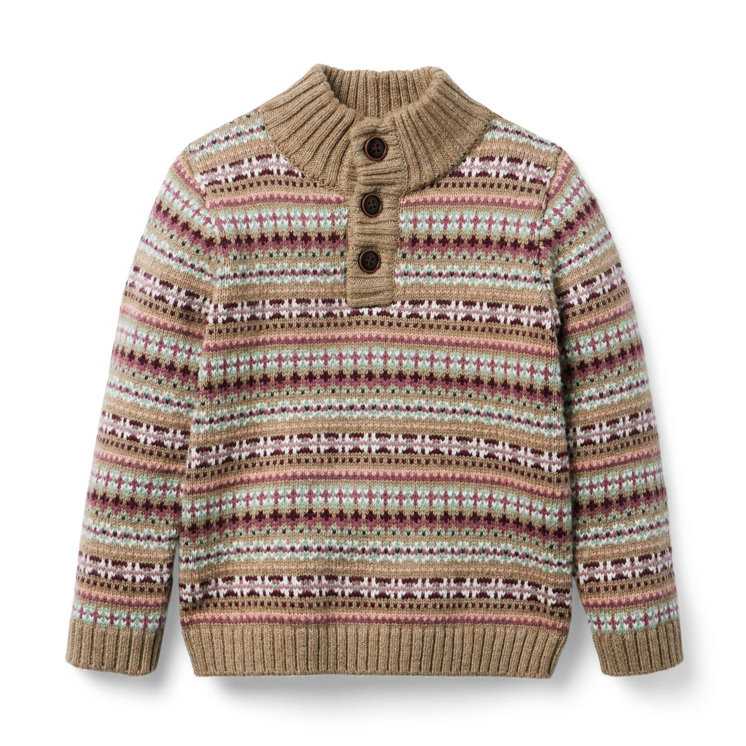 The Cabin Fair Isle Sweater | Janie and Jack