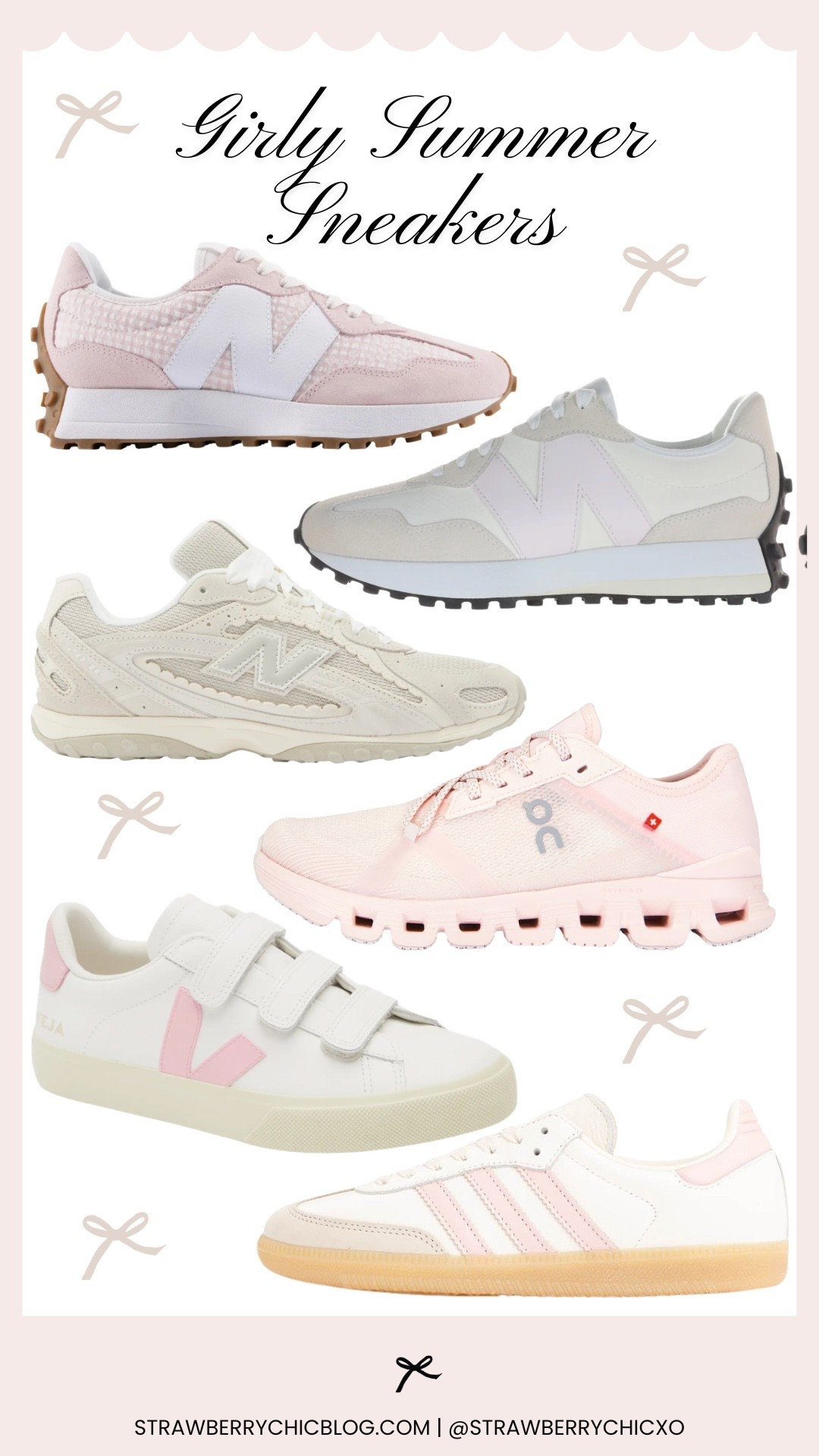 Rounding up the cutest sneakers!! Both new balancers styles have been best sellers this week and I can’t pick a favorite so I bought both haha
