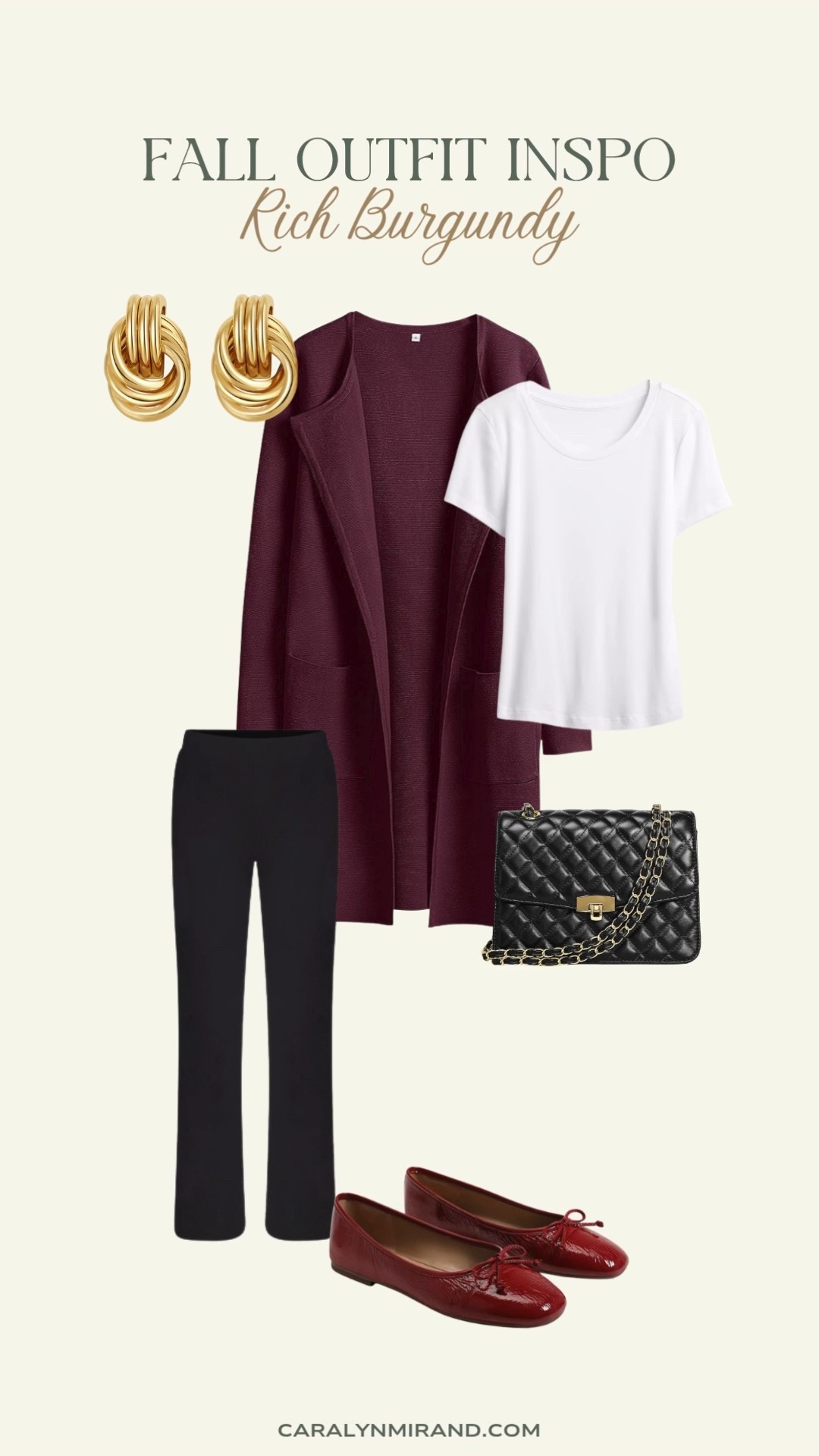 Fall outfit with trending color rich burgundy. 

#LTKSeasonal #LTKWorkwear #LTKStyleTip