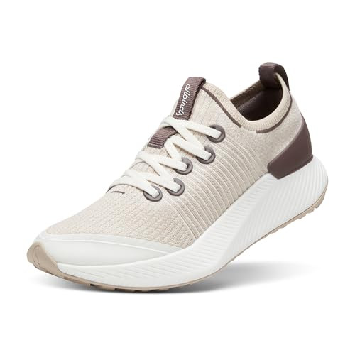 Allbirds Women's Tree Glider, Everyday Active Sneakers - Natural White (Blizzard Sole) - 8.5 Medium | Amazon (US)