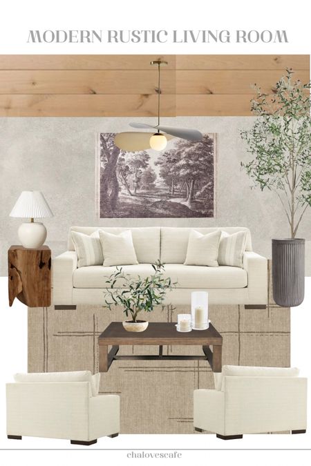 Rustic Modern Living Room Moodboard 🤎

#LTKSeasonal #LTKHome #LTKSaleAlert