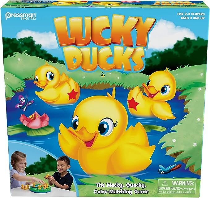 Pressman Lucky Ducks -- The Memory and Matching Game that Moves, 5" | Amazon (US)