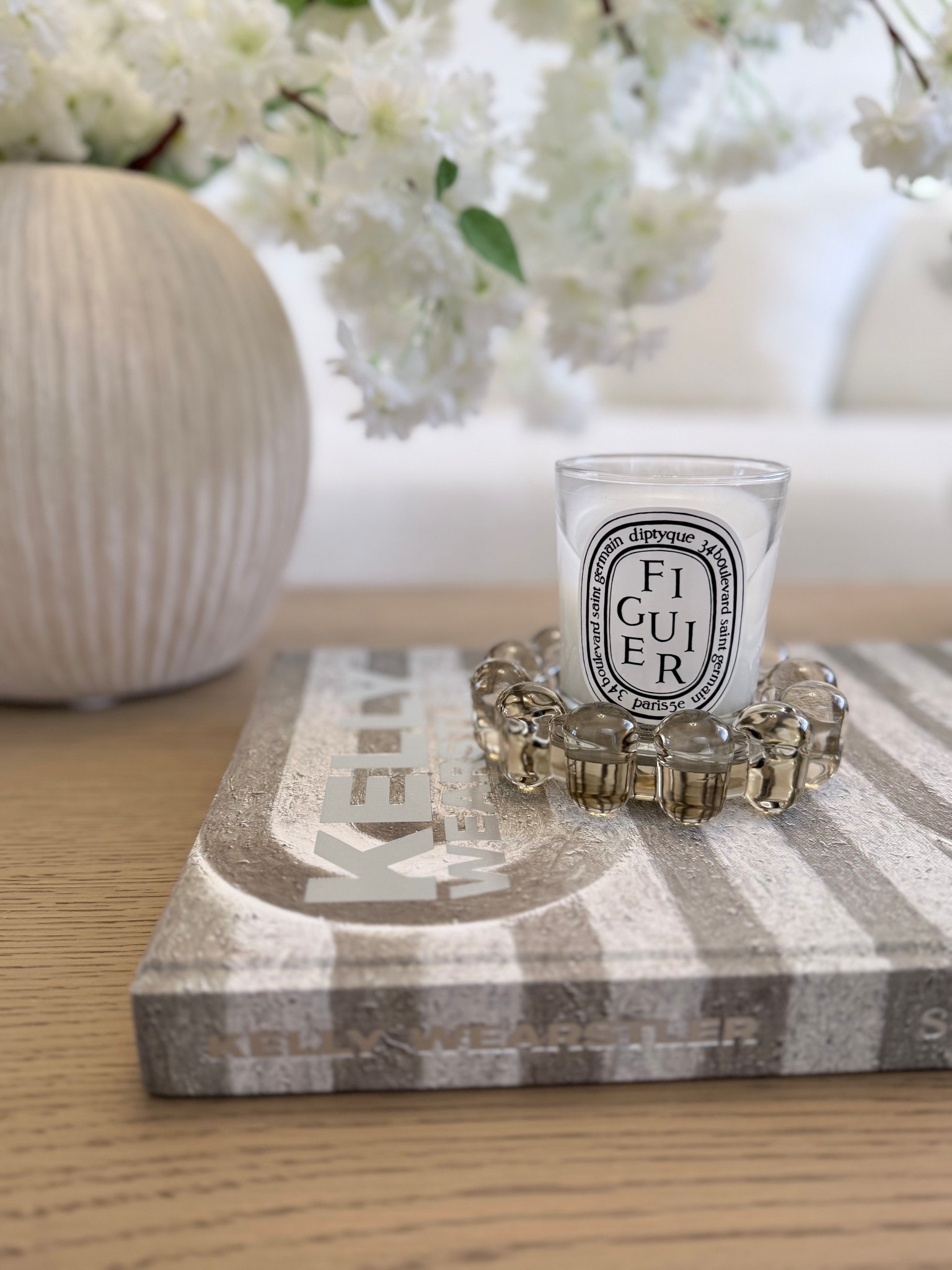Amazon find for the win. This pretty glass dish is the perfect accessory for laying on your coffee table  

#LTKOver40 #LTKHome #LTKSeasonal