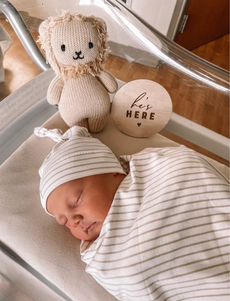 Still can’t believe he’s here! Shop Quade’s hospital swaddle & sheet set @newborn.nest and use code hellojackieo15 for 15% OFF! 
•
•
•


#LTKfamily #LTKkids #LTKbaby