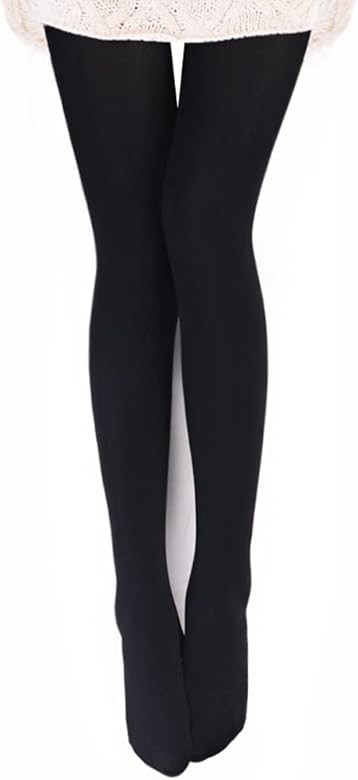 VERO MONTE Womens Opaque Fleece Lined Tights Colorful Warm Winter Thermal Tights | Amazon (US)