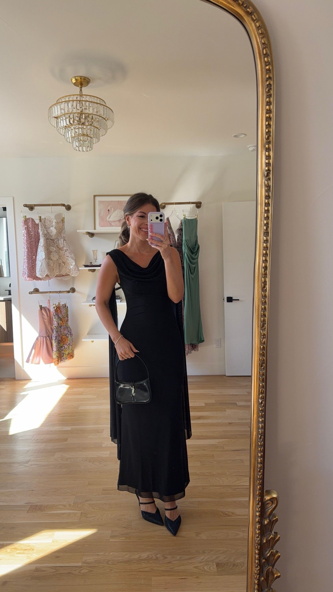 black cowl-neck maxi with a sheer chiffon overlay skirt amazon summer to fall formal event and wedding guest dress 💐

I’m 5’4” and wearing my usual small/2 

electric picks code: emerson20

amazon fashion, amazon dresses, amazon finds, amazon outfit ideas, amazon summer outfits, affordable fashion finds, summer wedding guest dresses, wedding guest dresses, cocktail dresses, semi-formal dresses, black tie wedding guest dresses, destination wedding guest dresses, garden party dresses, wedding guest outfit ideas

#LTKWedding #LTKSeasonal #LTKgrwm
