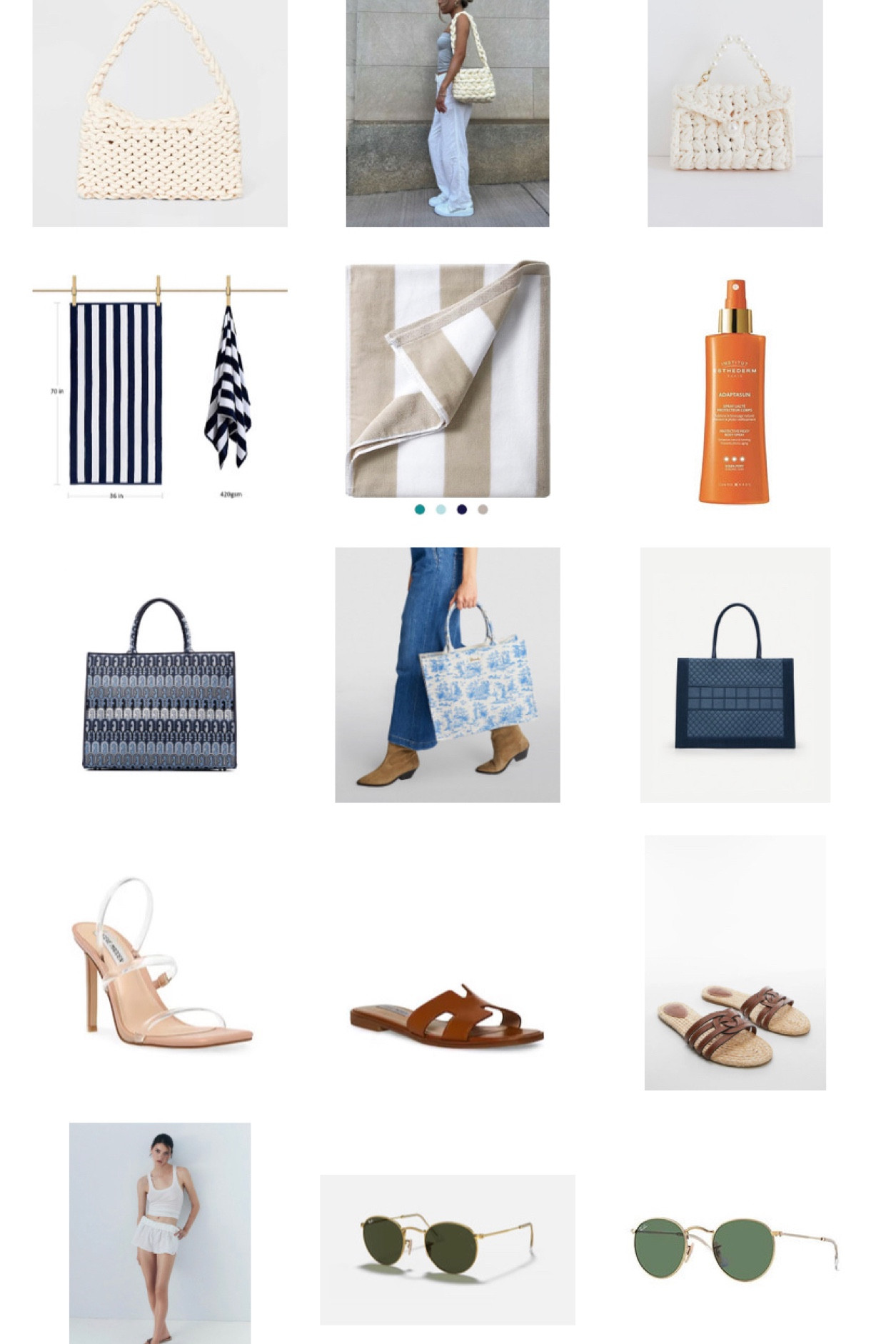 Summer essentials a timeless necessity. #beachchic #poolsidepic #summeressentials #summershoes #summerhats 

#LTKstyletip #LTKSeasonal #LTKeurope