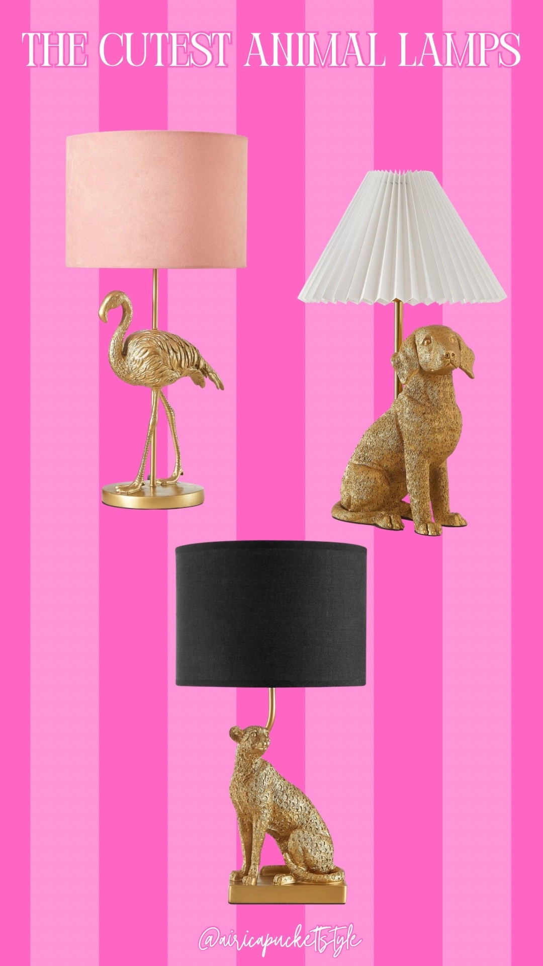 The cutest animal lamps from Walmart! 

#LTKHome #LTKBaby