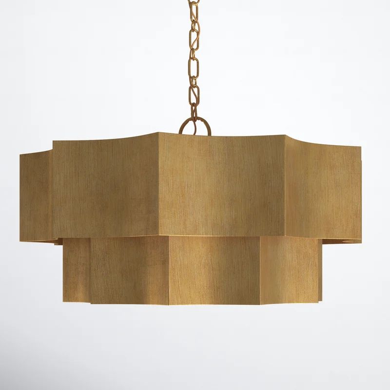 Carney 6 - Light Statement Geometric Pendant | Wayfair North America