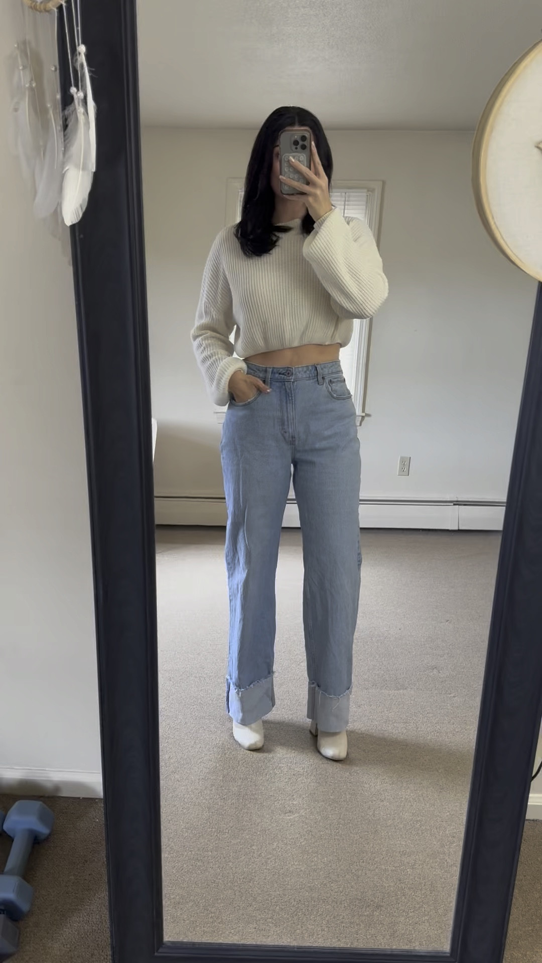 Restyling my favorite pair of jeans 3 ways, Abercrombie curve love jeans 

#LTKBeauty #LTKStyleTip