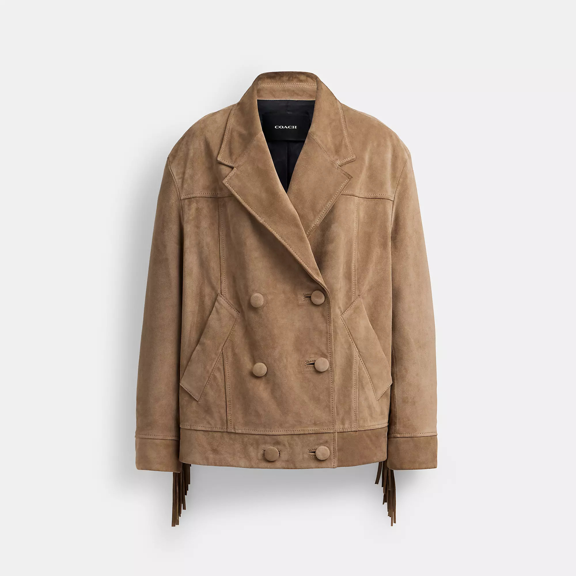 Suede Fringe Jacket | Coach (US)