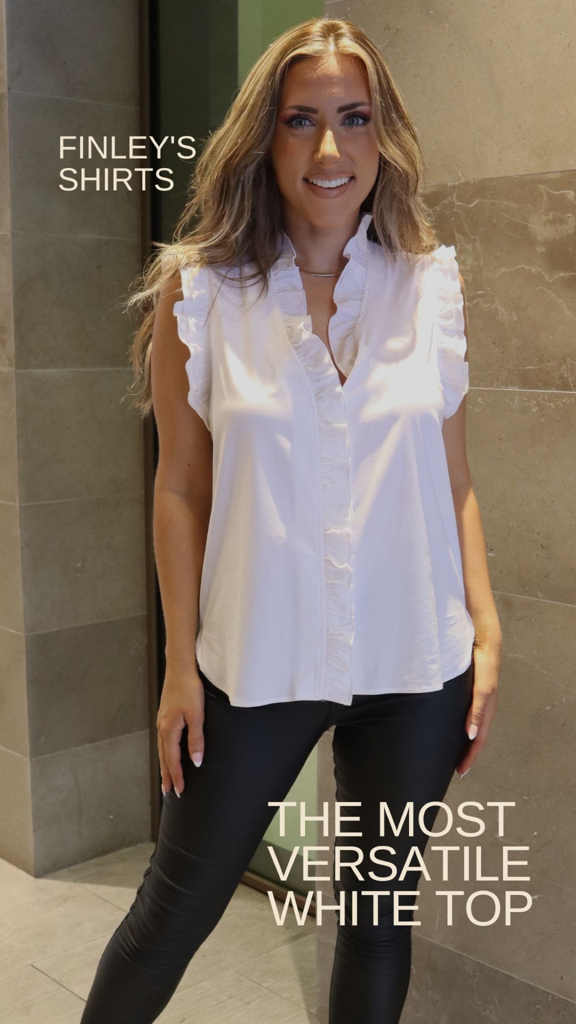 White crisp top for casual or professional wear 😍

#LTKSeasonal #LTKstyletip #LTKworkwear