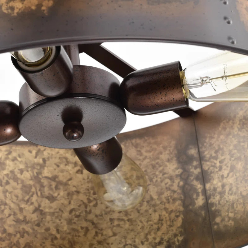 Luyster 4 - Light Dimmable Drum Chandelier | Wayfair North America