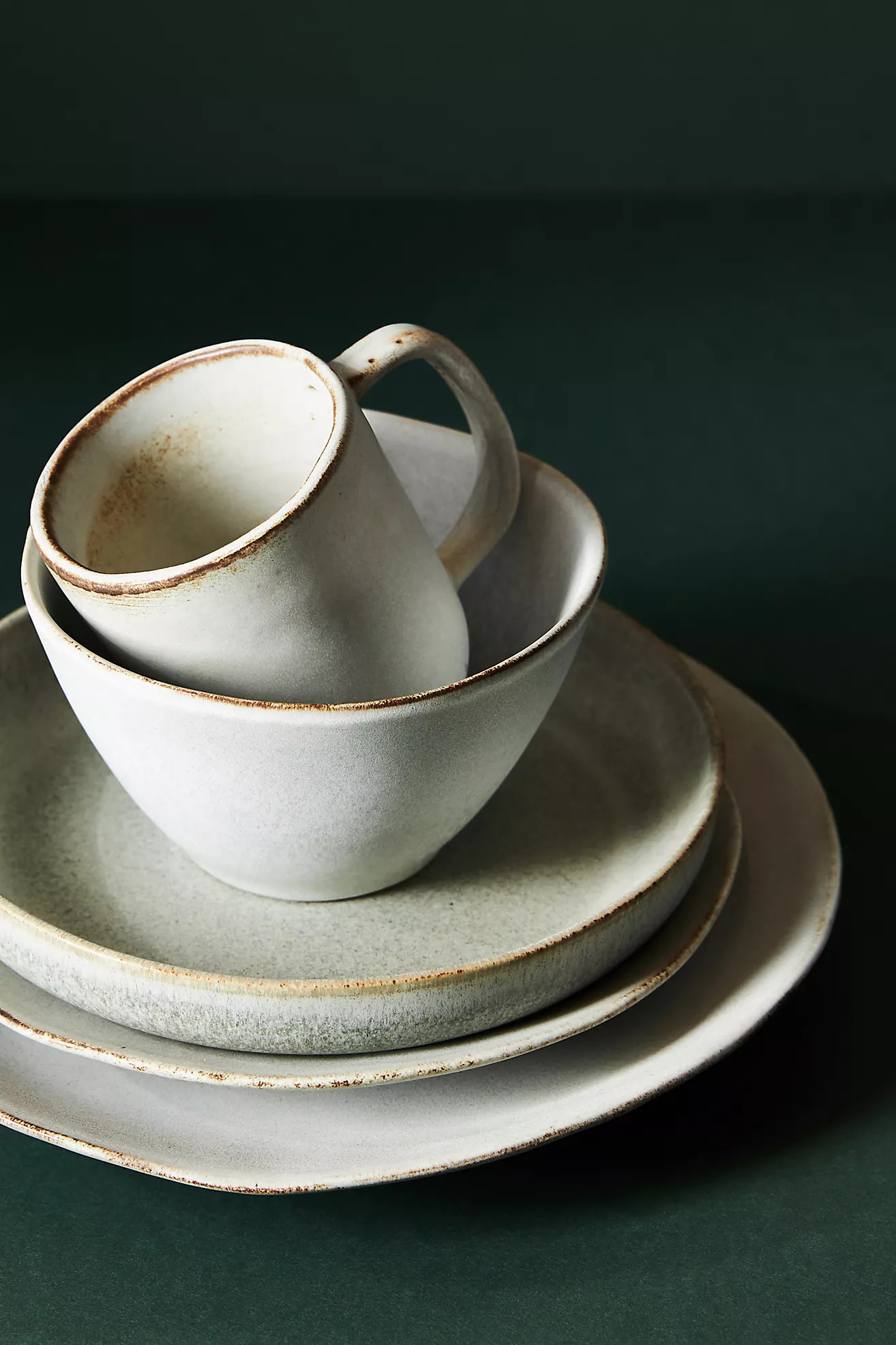 Levi Dinner Plates, Set of 4 | Anthropologie (US)