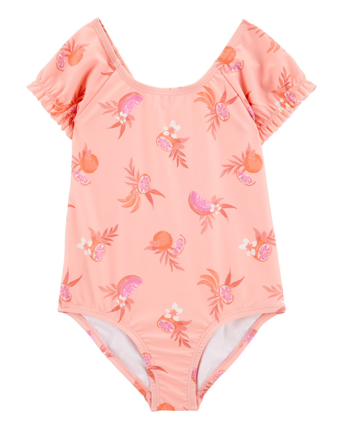 Toddler 1-Piece Fruit Swimsuit - Coral - OshKosh | Carter's | Carter's Inc