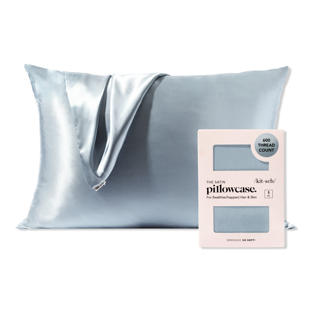 Kitsch Satin Pillowcase - Blue Haze | Ulta