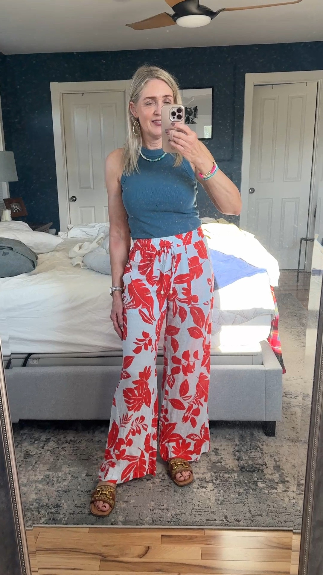 Effortless summer outfit idea.

Turquoise jewelry, warm weather outfits, beach outfit, date night outfit, vacation outfit, over 40 style, over 50 style, affordable fashion,

#LTKgrwm #LTKootd #LTKOver40