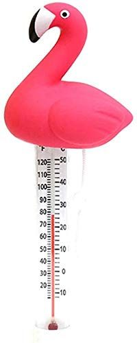 Kingsource Floating Swimming Pool Thermometer Flamingo Large, Pond Water Thermometer with String,... | Amazon (US)