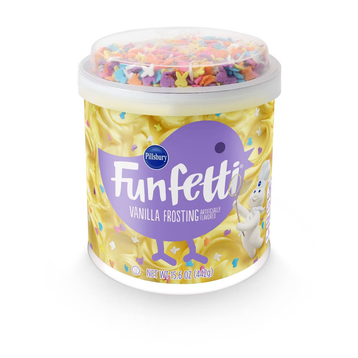 Pillsbury Funfetti Spring Vanilla Flavored Frosting - 15.6oz | Target