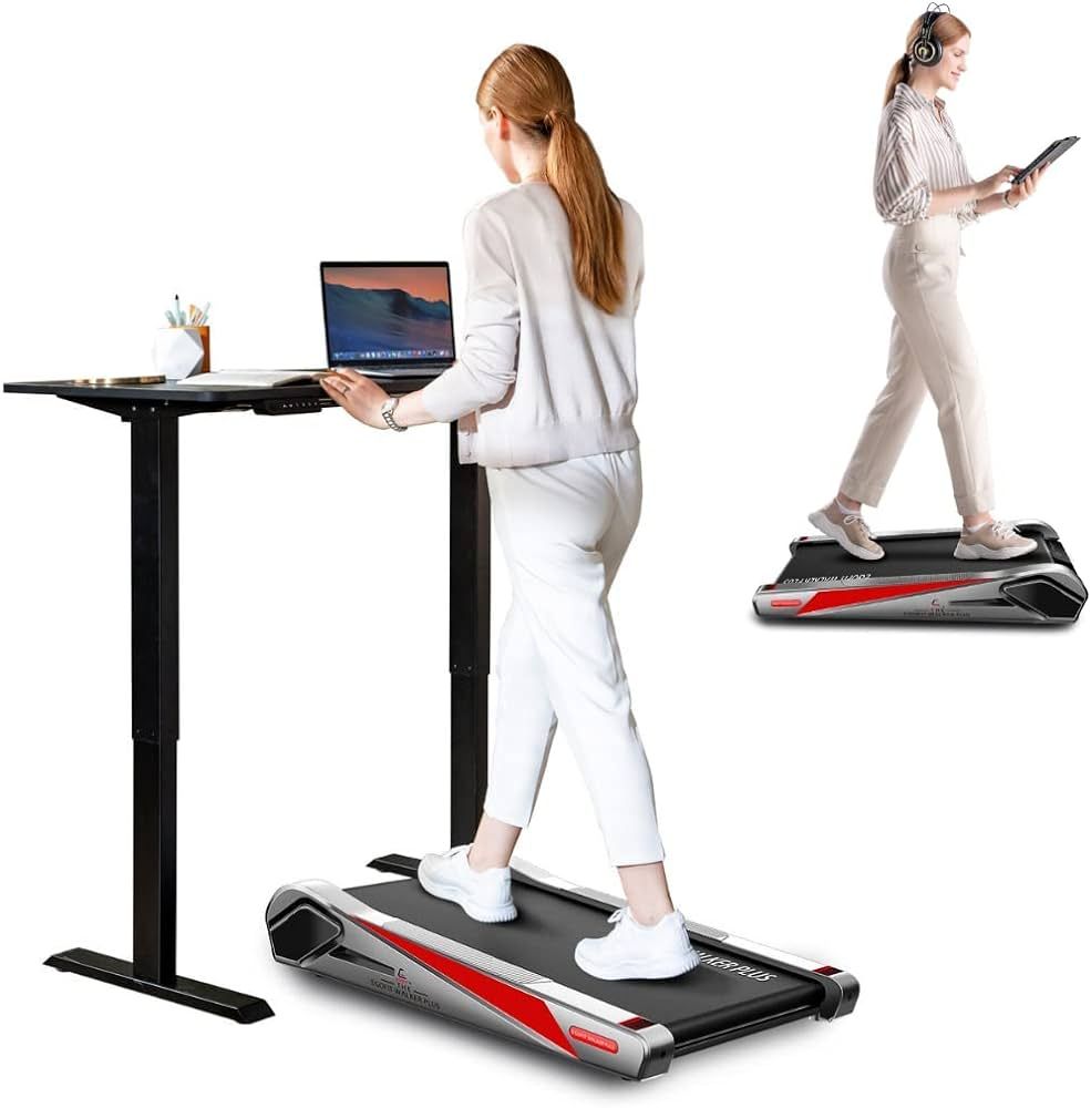 Egofit Walker Pro Under Desk Treadmill Walking Pad Small Compact Walking Treadmill with Incline 5... | Amazon (US)
