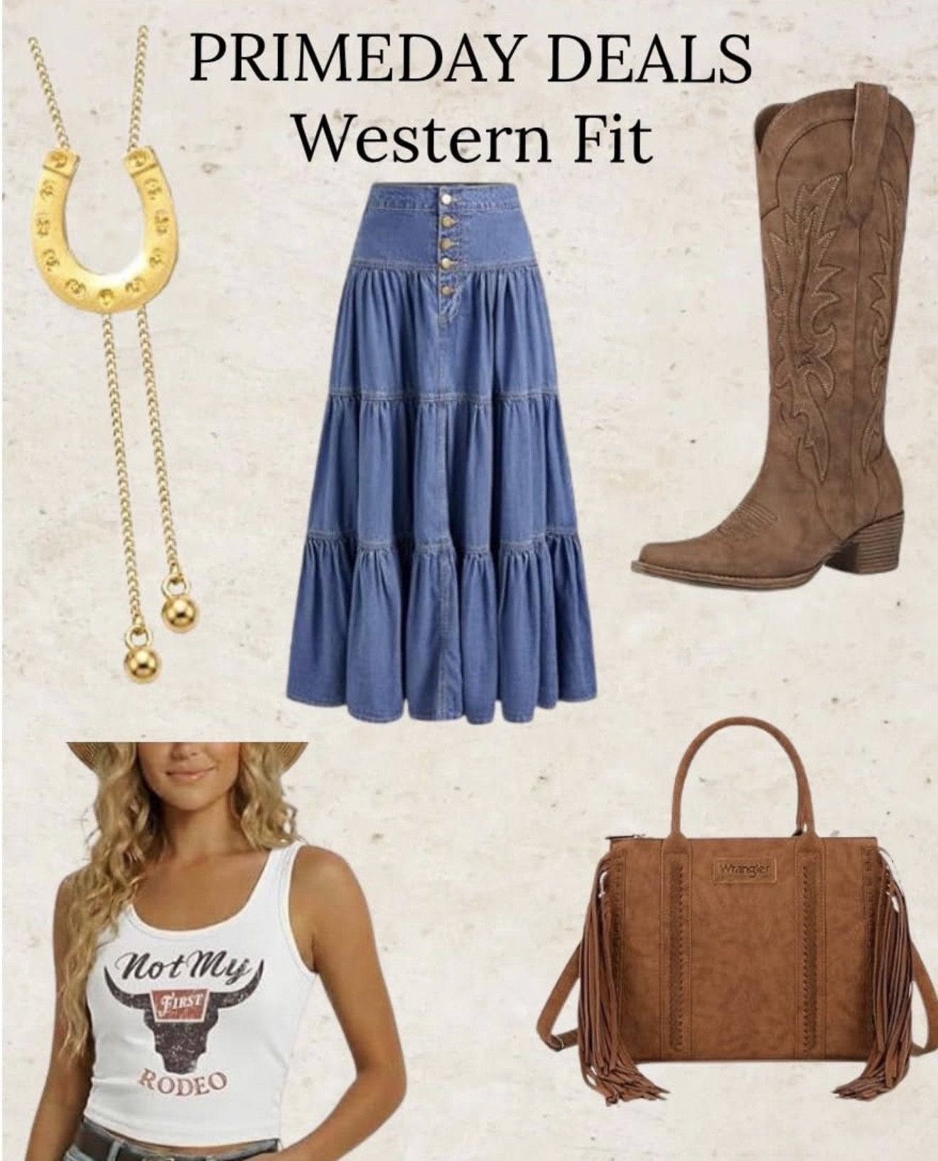 PRIMEDAY DEAL - Western Fit 🌵👢 


#WesternStyle #CowGirlFashion #PrimeDay2026 #FoundItOnAmazon

#LTKSaleAlert #LTKSeasonal