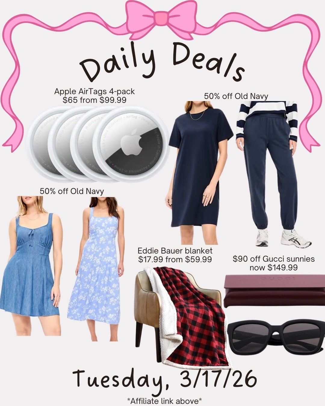 Daily deals 

#LTKSeasonal #LTKSaleAlert #LTKMidsize