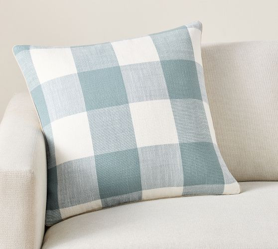 Sawyer Check Pillow | Pottery Barn (US)