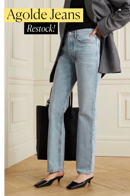 Almost all sizes available! 
My favorite Agolde Jeans are back in stock on Net-a-Porter. Also one of my favorite online stores!
Spring Outfit Essential


#LTKU #LTKstyletip #LTKSeasonal