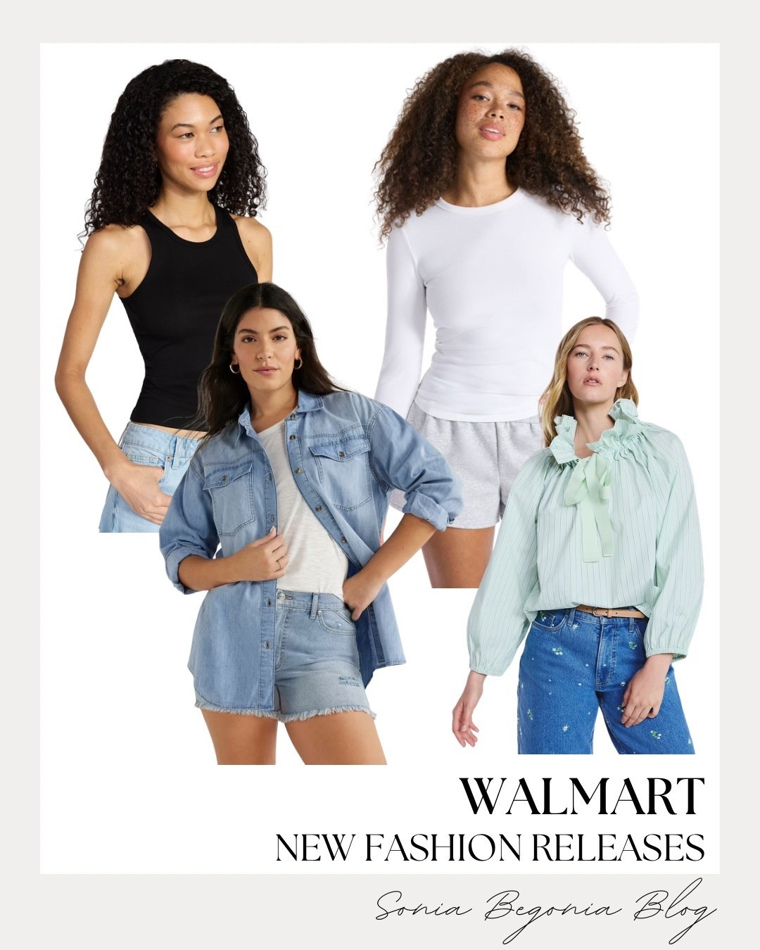 I found the ultimate casual staples at Walmart this week!
Whether you need a crisp denim shirt or a classic ribbed tank, these new releases are perfect for layering. ☁️

I am obsessed with the ruffled neckline on that striped blouse—it’s such a fun twist on a classic piece! These versatile essentials make getting dressed so much easier. 💎

#walmartfashion #walmartrun #casualstyle #springessentials #ltkunder25 #affordablestyle #denimlook #everydaystyle #walmartstyle #springtrends

#LTKSeasonal #LTKootd