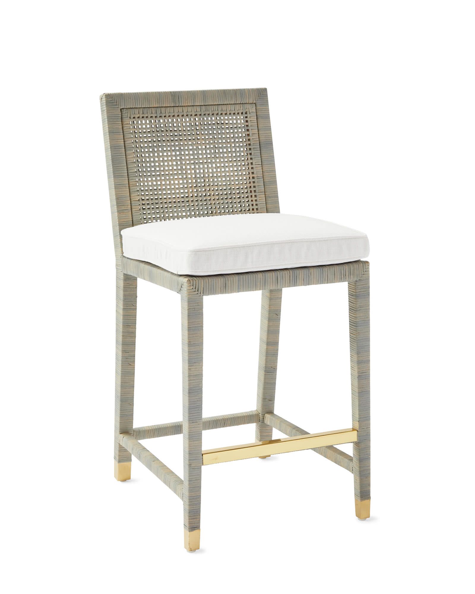 Balboa Counter Stool - Mist | Serena and Lily