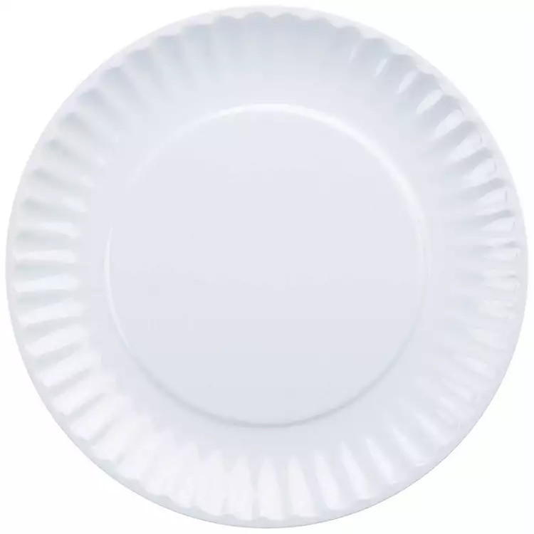White Melamine 12-pc. Picnic Plate Set | Kirkland's Home