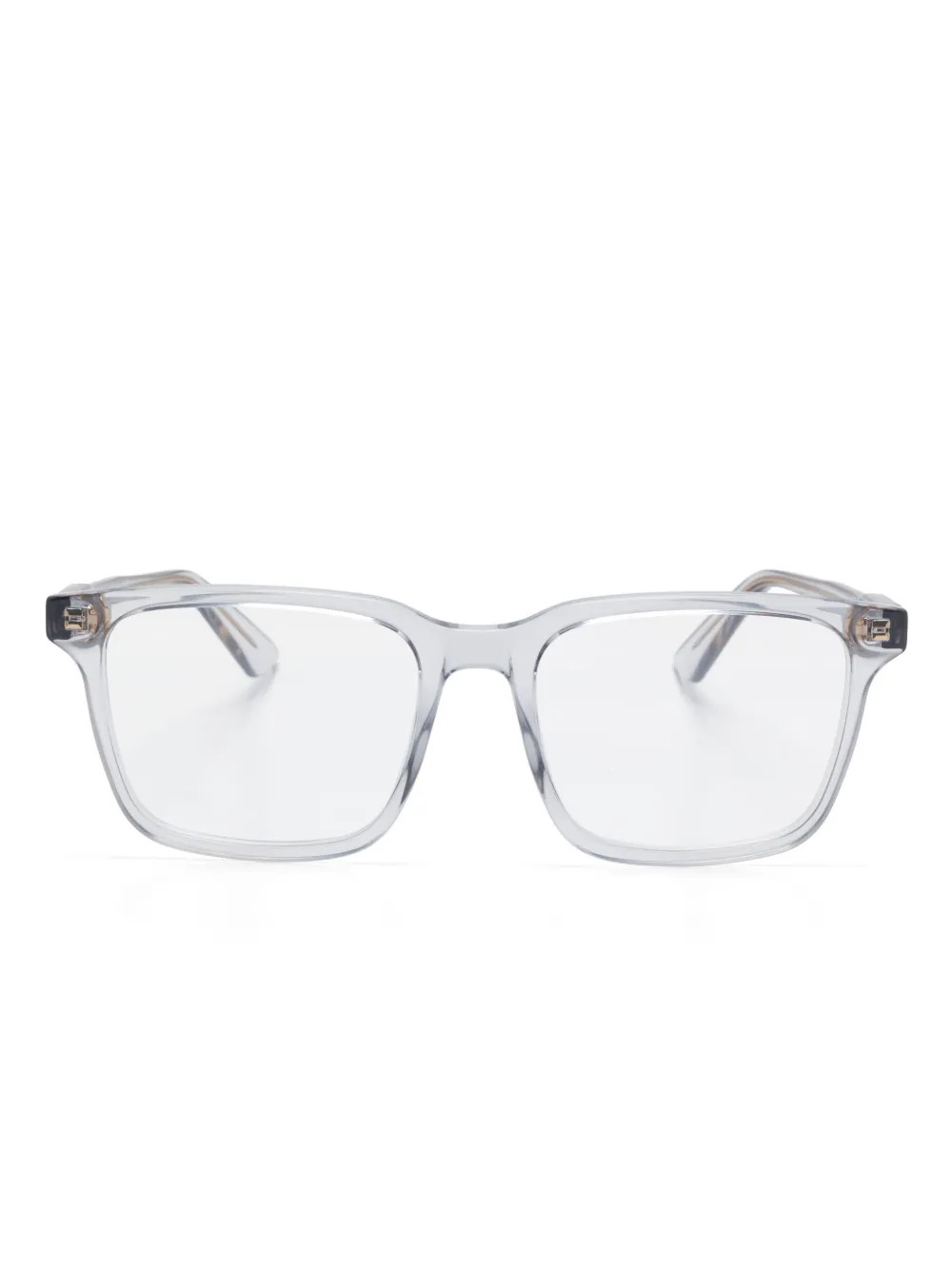 Gucci Eyewear transparent-frame glasses - Blue | Farfetch Global