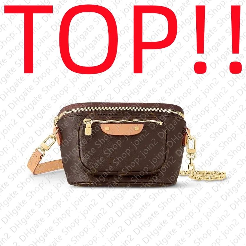 Waist Bags TOP. M82335 MINI BUM Designer Handbag Purse Hobo Satchel Evening Tote Cross Body Chain... | DHGate