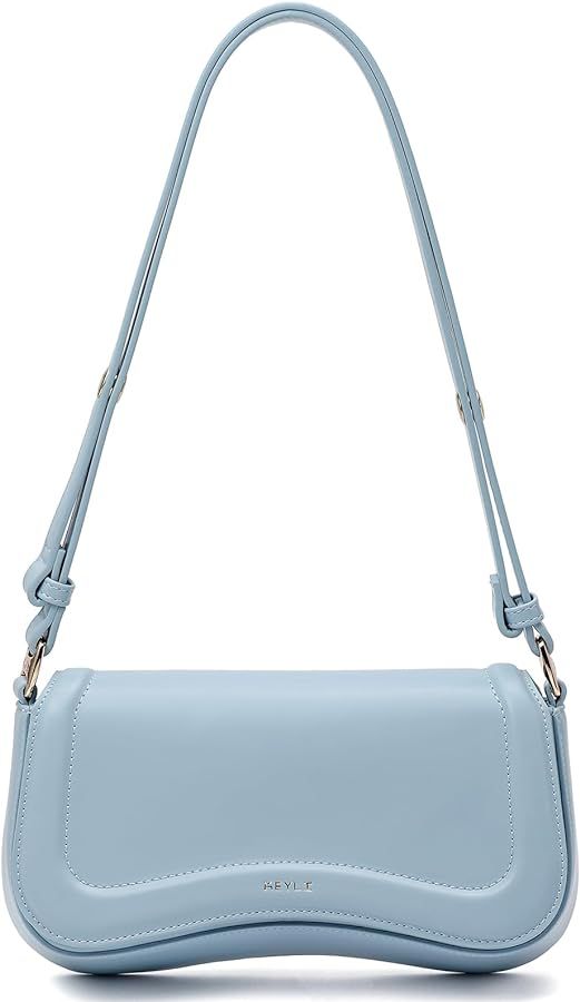 Keyli Small Shoulder Bag for women Trendy Crossbody Purse Waterproof Leather Handbags Clutch Tote... | Amazon (US)