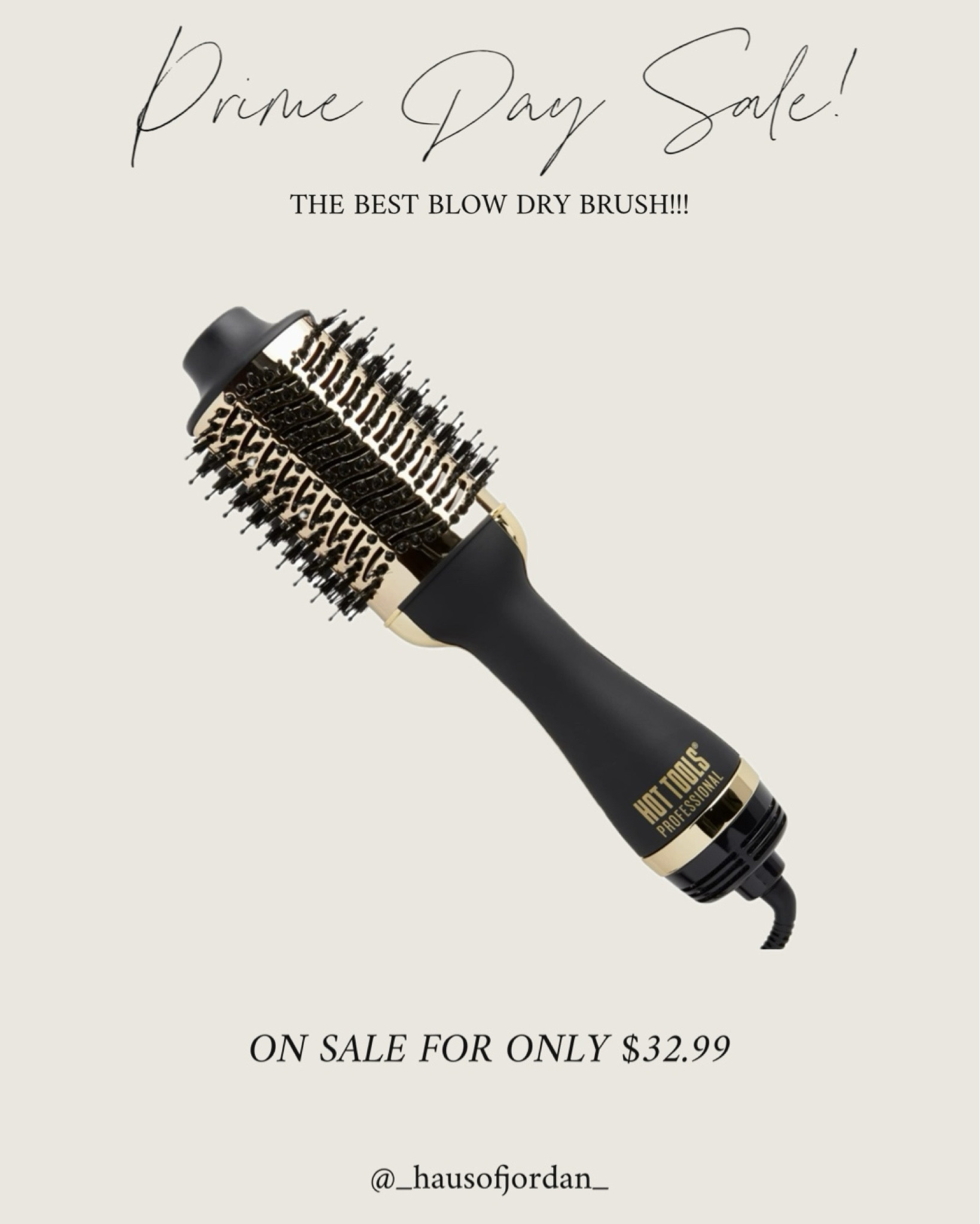 The best blow dryer brush is on sale for Prime Day for only $32.99! This is the only tool I use after showering for an at-home blowout!

#LTKStyleTip #LTKSaleAlert #LTKBeauty