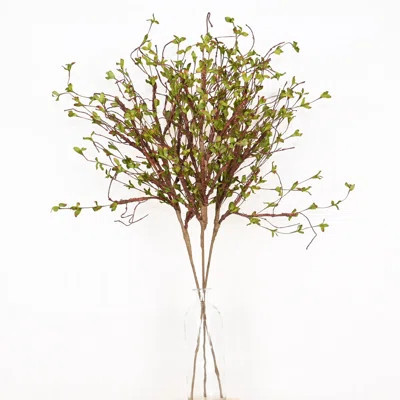 36" Artificial Farmhouse Twig Branches Floral Arrangement For Vase Filler, Long Stem Faux Leafage Flower For Home Wedding Party Dining Table Centerpie | Wayfair North America