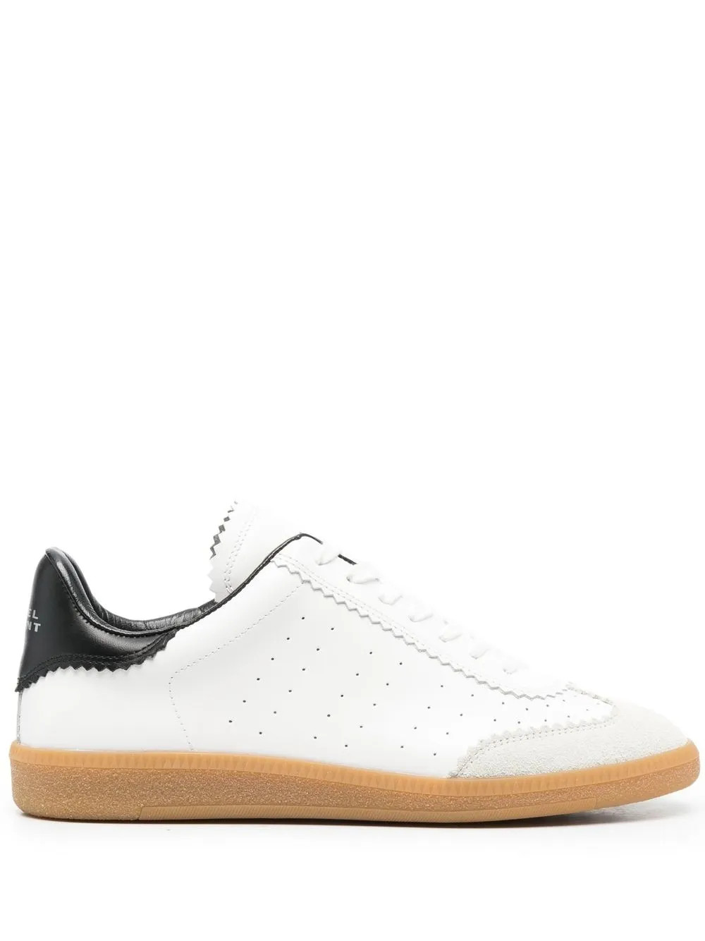 ISABEL MARANT Bryce lace-up sneakers - White | Farfetch Global