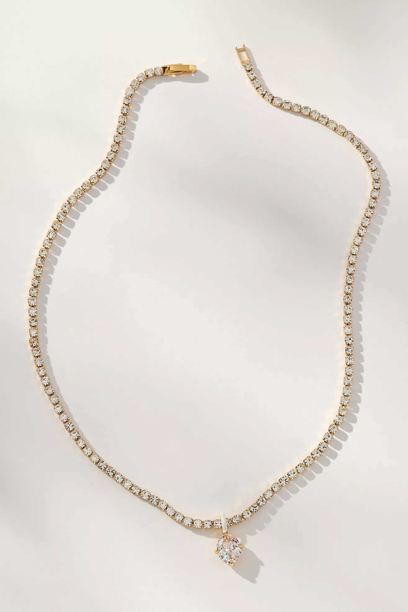 Glam Crystal Pendant Necklace | Anthropologie (US)